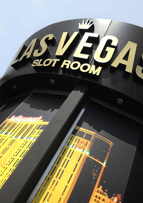 Insegne, decorazioni e graphic design Las Vegas Slot Room